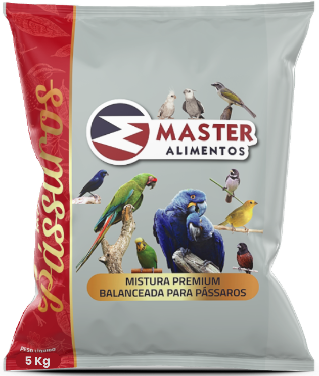 passaro jardim master alimentos