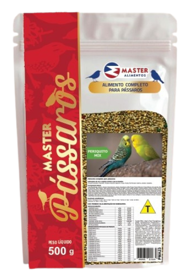 periquito mix master alimentos
